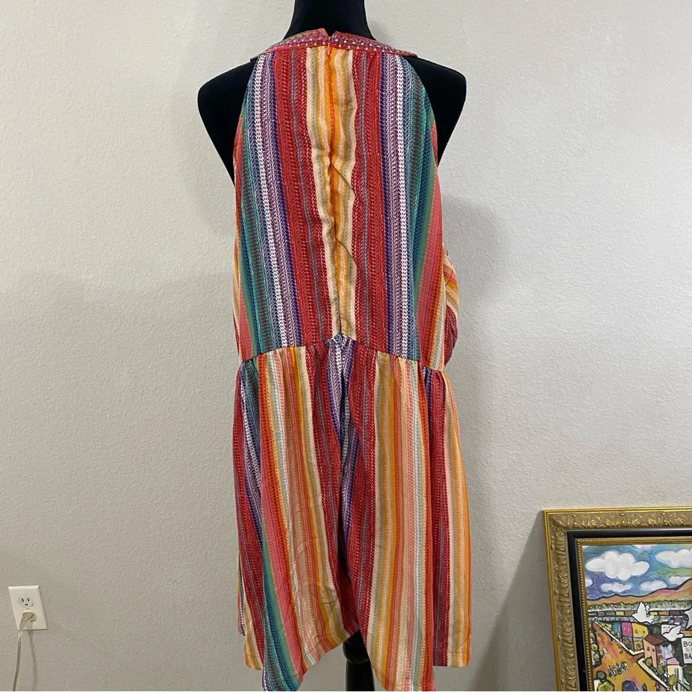 Savanna Jane Multicolor Embroidered Mini Dress - Picture 3 of 5